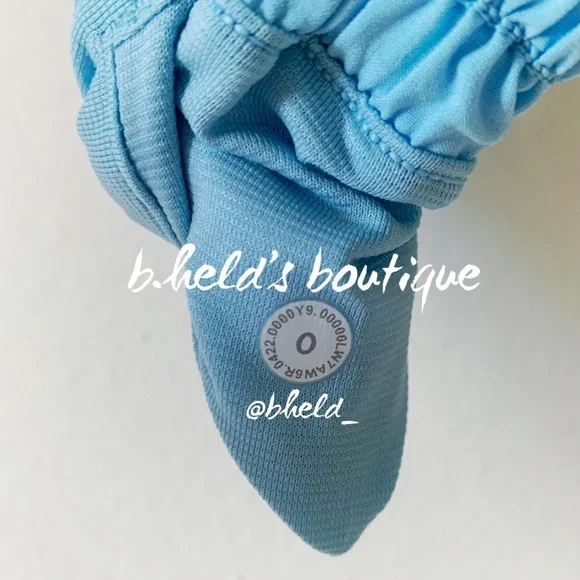 lululemon Hotty Hot High-Rise Lined Short 2.5" Blue Chill Size 0 Brand New NWT - Picture 11 of 12